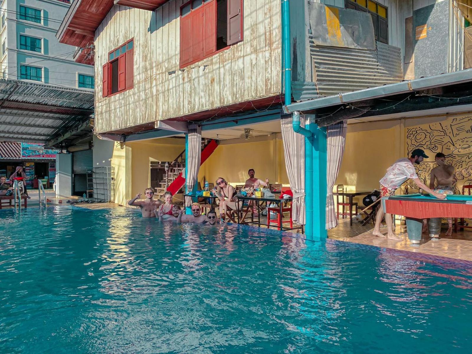 Golden Dragon House Vang Vieng Buitenkant foto